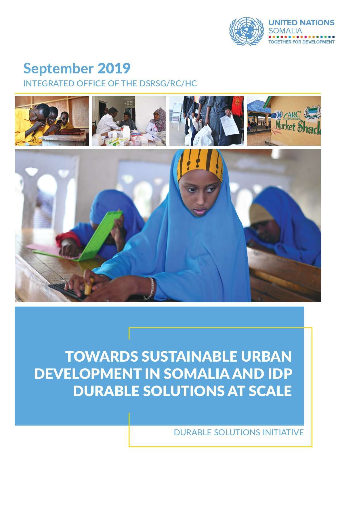 Towards sustainable urban development in Somalia and IDP durable solutions at scale