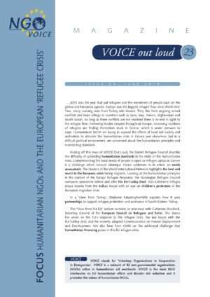 Humanitarian NGOs and the European Union Refugee Crisis