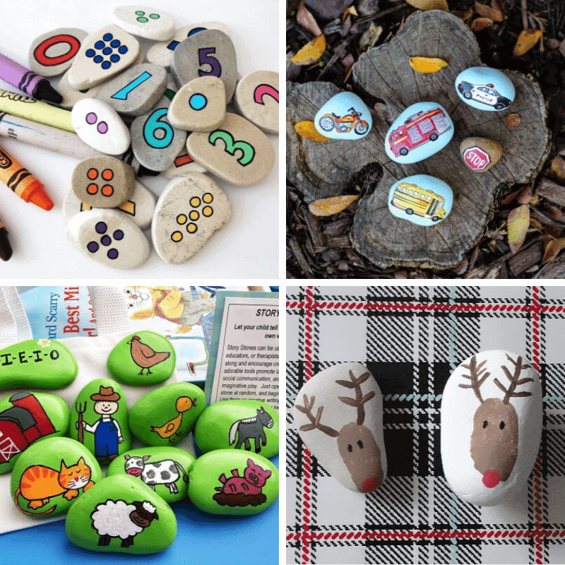 Story Stones Guide: How to Make And Ways to Use Them 19 story stones ideas 4