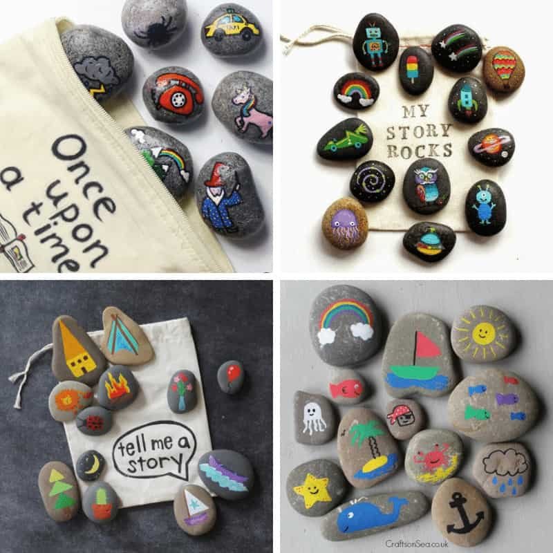 Story Stones Guide: How to Make And Ways to Use Them 16 story stones ideas