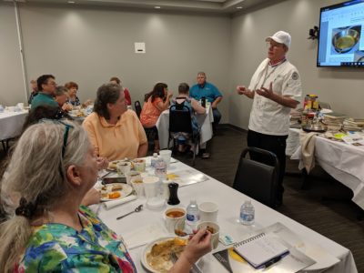 Chef Steve at Ask a Dietitian Event