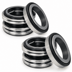 HOMA AMX444-280/29PL repair kit, HOMA AMX644-260/20P/C repair kit, 45 mm silicon carbide mechanical seals with Buna-N O-ring set