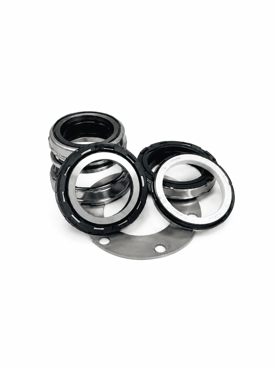 Ebara DML Series double mechanical seal, step shaft, 30/35 40/45 and 45/50 mm, upper and lower seal set