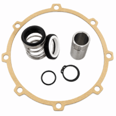 Berkeley ZP Series pump repair kit — PS-185 carbon ceramic mechanical seal, S19310 stainless steel shaft sleeve and S05126 housing gasket
