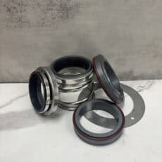 Tsurumi H-60 60mm double mechanical seal 025-199-17, upper and lower seal set for submersible pumps