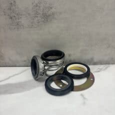 Tsurumi LH430W-61 45/50mm step-shaft double mechanical seal, HT-4550N and 025-001-24, upper and lower set