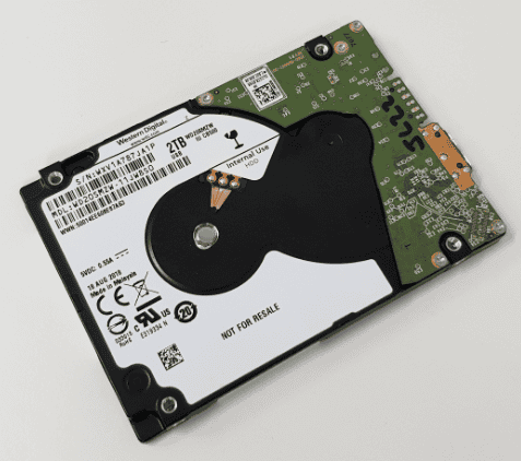 WD 2TB hard drive