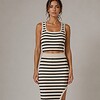 Conjunto Top y falda de rayas