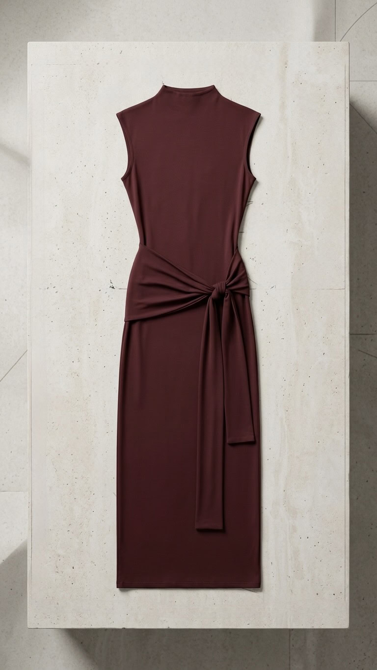 vestido nudo bungury packshot.
