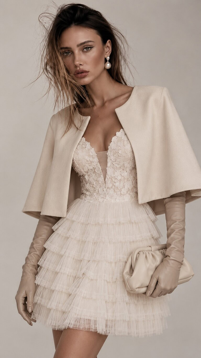 Vestido blanco invitada