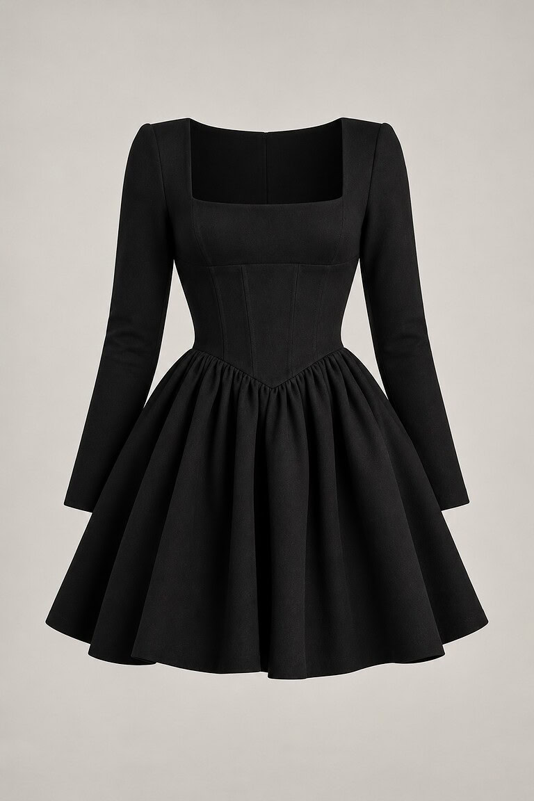 valentina vestido negro