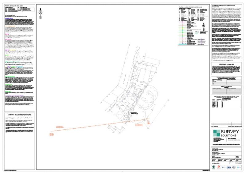 topographic survey data deliverables