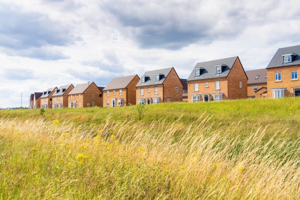 picture of housebuilding estate