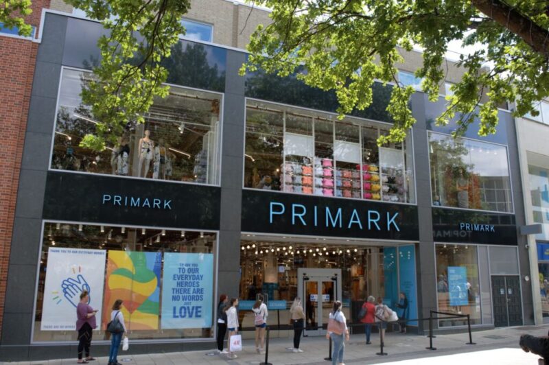 Picture of retail shop primark