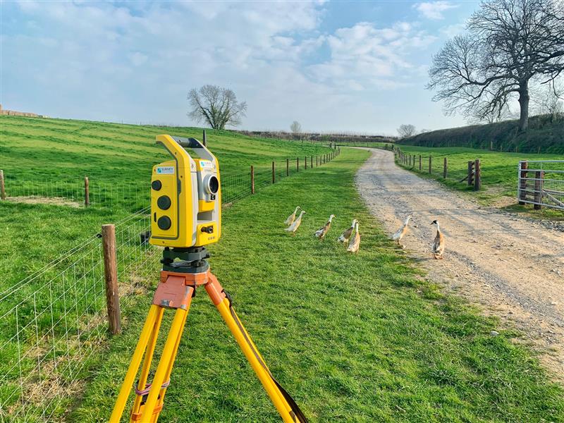 Picture of a topographic survey