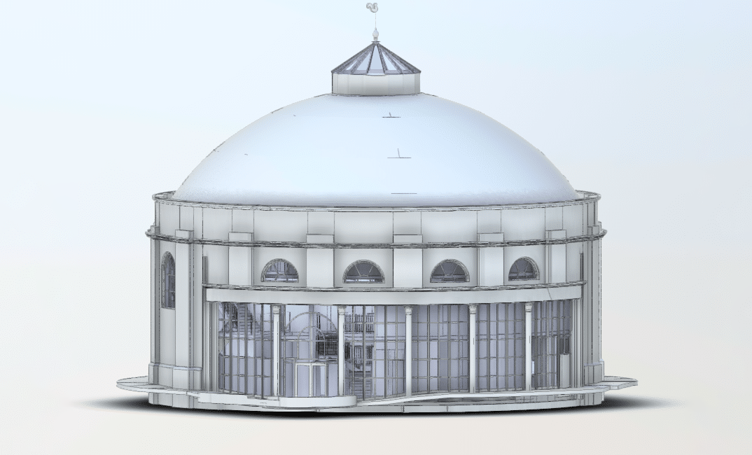 model of north rotunda glasgow