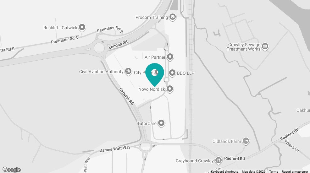 Crawley Office Map Image