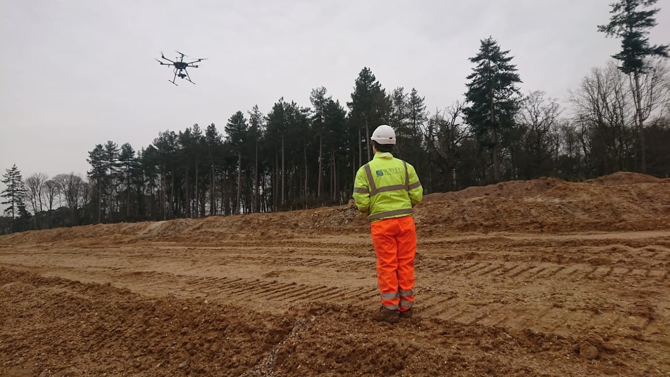 Drone Survey of a field