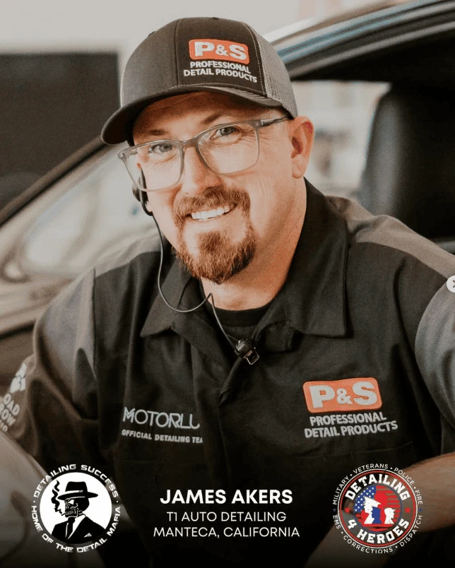 T1 Auto Detailing team member in Manteca CA
