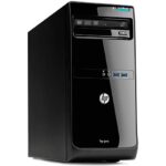 Υπολογιστής desktop HP Pro με σκούρο γκρι και μαύρο φινίρισμα, διαθέσιμος από το Techstar.