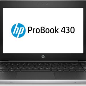 Φωτογραφία φορητού υπολογιστή HP ProBook 430 με οθόνη ανοιχτή.