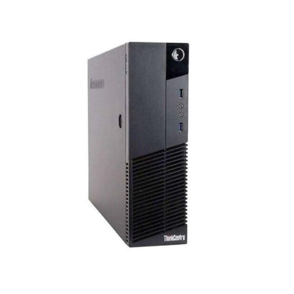 Υπολογιστής γραφείου Lenovo με ισχυρή επεξεργασία και γρήγορη φόρτωση.