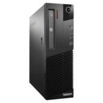 Υπολογιστής Lenovo ThinkCentre με DVD/CD και θύρες USB 3.0, ιδανικός για εργασία και χρήση.