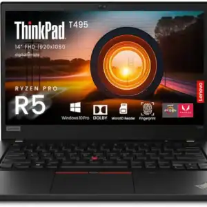 Θήκη laptop Lenovo ThinkPad T495 με οθόνη 14" Full HD και χαρακτηριστικά Ryzen R5.
