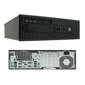 Ισχυρός επιτραπέζιος υπολογιστής HP με USB 3.0, VGA, HDMI, και επεξεργαστή υψηλής απόδοσης.