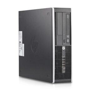 Υπολογιστής HP Desktop με DVD drive και πολλές θύρες USB, έτοιμος για αγορά.