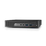 2-port HP EliteDesk mini desktop computer, compact design, powerful performance.