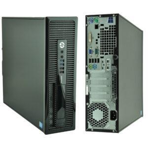 Πύργος υπολογιστή HP με Windows, USB, HDMI, VGA, DVD, Wi-Fi, ηχοσύστημα.