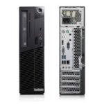 Πυρηνικό κουτί υπολογιστή Lenovo ThinkCentre, επεξεργαστής και θήκη.