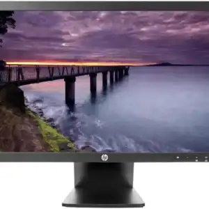Οθόνη υπολογιστή HP 22" με υψηλή ανάλυση και κομψό σχεδιασμό για εργασία και ψυχαγωγία.