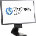 Εκτυπωτής HP EliteDisplay E241i, οθόνη υπολογιστή υψηλής ανάλυσης, άριστη για εργασία και ψυχαγωγία.