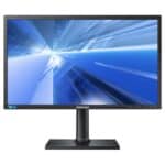 Οθόνη υπολογιστή Samsung Full HD 24" με σύγχρονο σχεδιασμό και υψηλή ανάλυση.