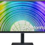 Οθόνη υπολογιστή UHD LED, σύγχρονη και υψηλής ανάλυσης με ζωντανά χρώματα.