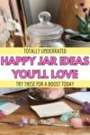 Pinterest pin for the happy jar ideas post