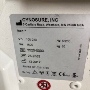 2017 Cynosure Icon Specification