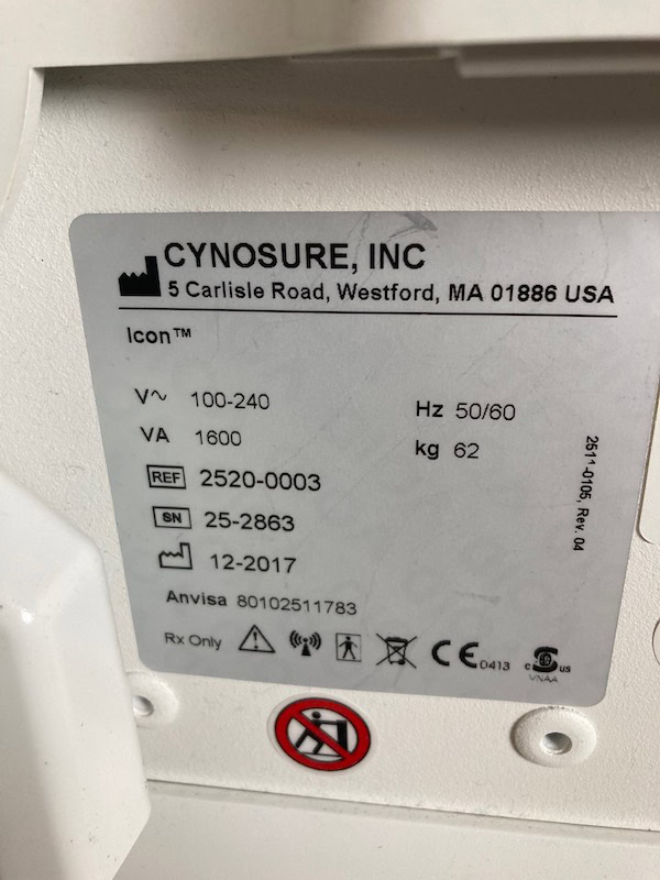 2017 Cynosure Icon Specification