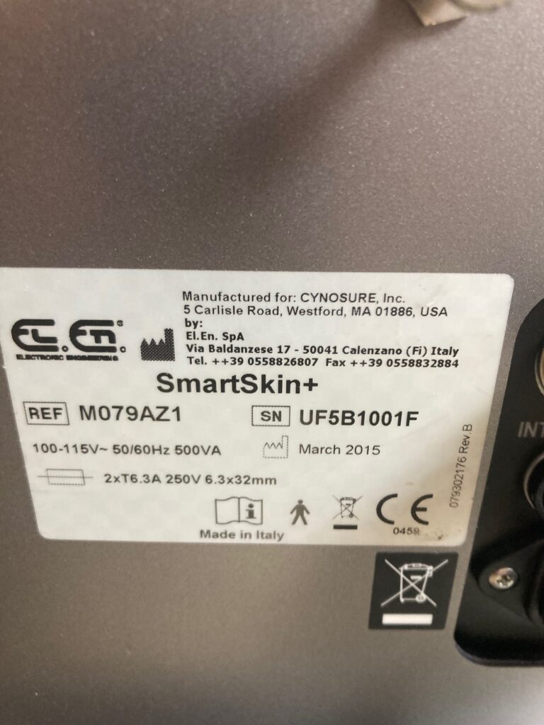 2015 Cynosure Smart Skin Certified refurbished Laser machine | The Laser Agent