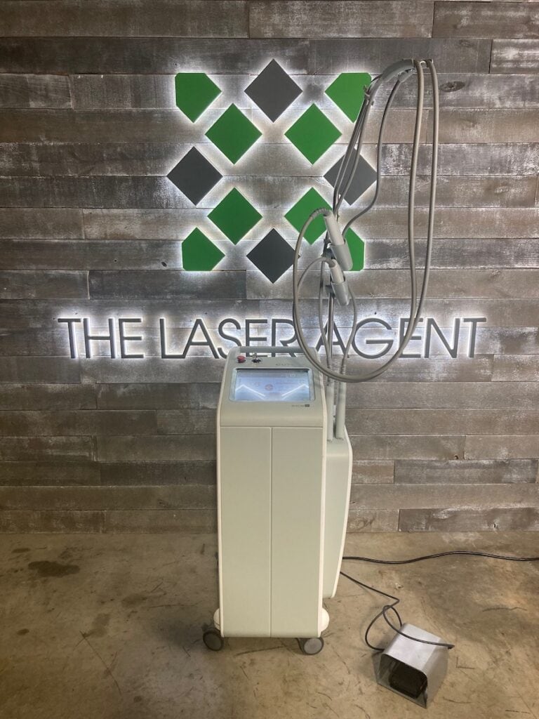 Certified Refurbished 2018 Cutera Excel V Laser Machine for sale, Front View | The Laser Agent