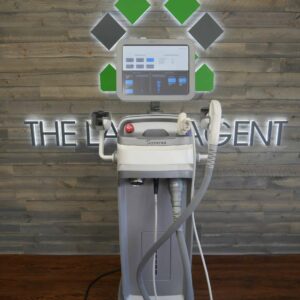 Certified Refurbished 2015 Syneron Candela Elos Plus Laser Machine for sale, Front View | The Laser Agent