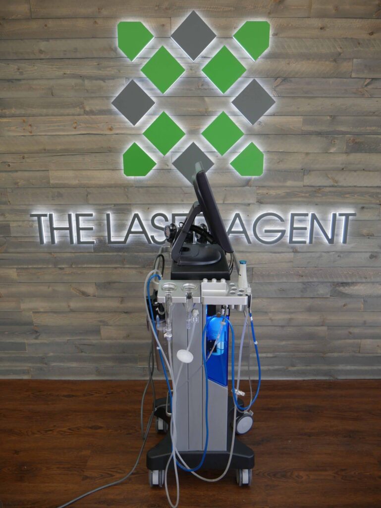 The Laser Agent Hydrafacial Elite Side View