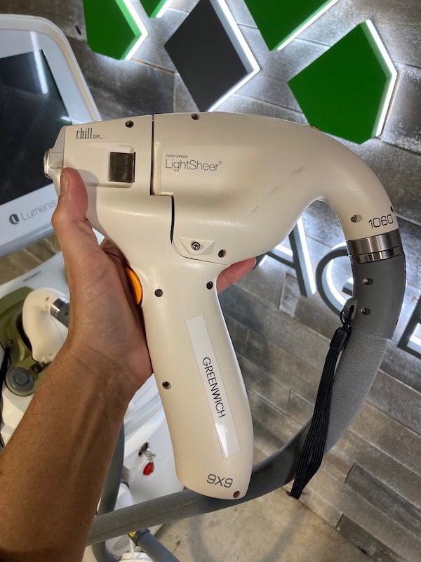 2017 Lumenis Lightsheer Infinity - Handpiece