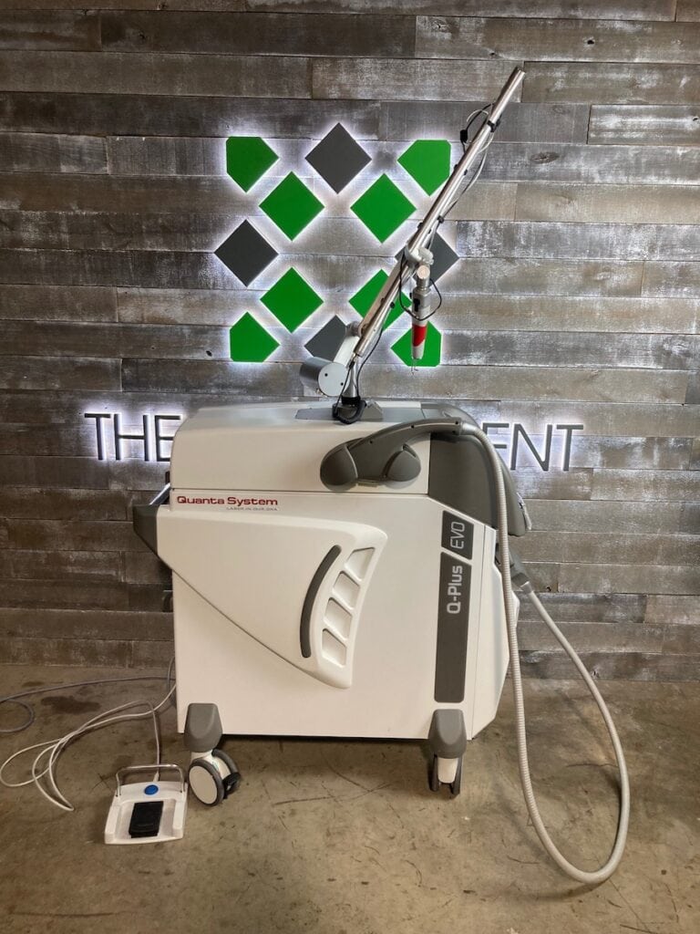Quanta Q-Plus Evo Laser Side Profile