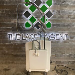 The Laser Agent Cutera Excel V Handpiece Attached