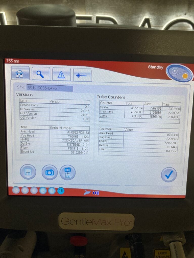 2012 Gentlemax Pro Certified refurbished Laser machine | The Laser Agent