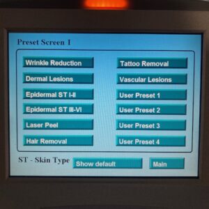 Certified Refurbished 2011 Revlite Laser for sale, Front View | The Laser Agent