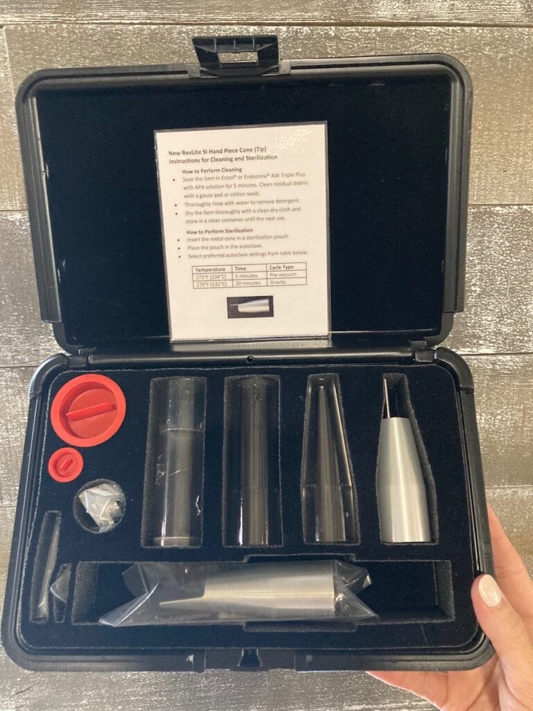 Certified Refurbished 2011 Revlite Laser for sale, Front View | The Laser Agent